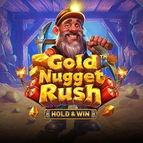 Gold Nugget Rush Slot Spielsymbol – Beispiel für ein Spiel, das oft zu 100% auf Bonus-Umsatzbedingungen zählt